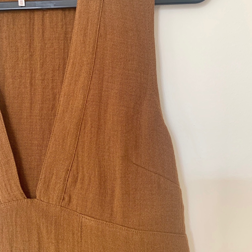 Free People Brown Mini Dress - Picture 5 of 6